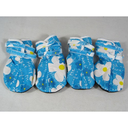 картинка Сапожки "LLL" лёгкие, голубые от магазина Одежда+