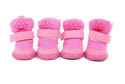 картинка Ботинки "Угги" розовые от магазина Одежда+